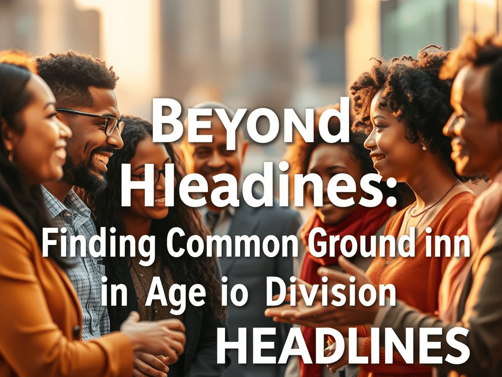 Beyond Headlines: Finding Common Ground in an Age of&nbsp;Division