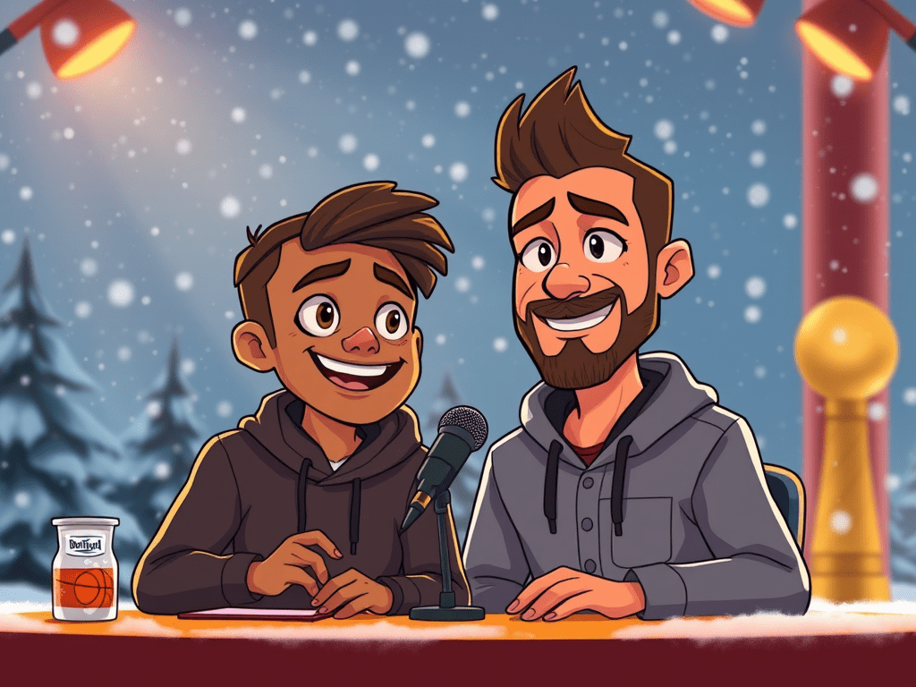 Two Hosts Tackle Wild News, Winter Storms, And Why The NBA Cup Still Feels&nbsp;Weird