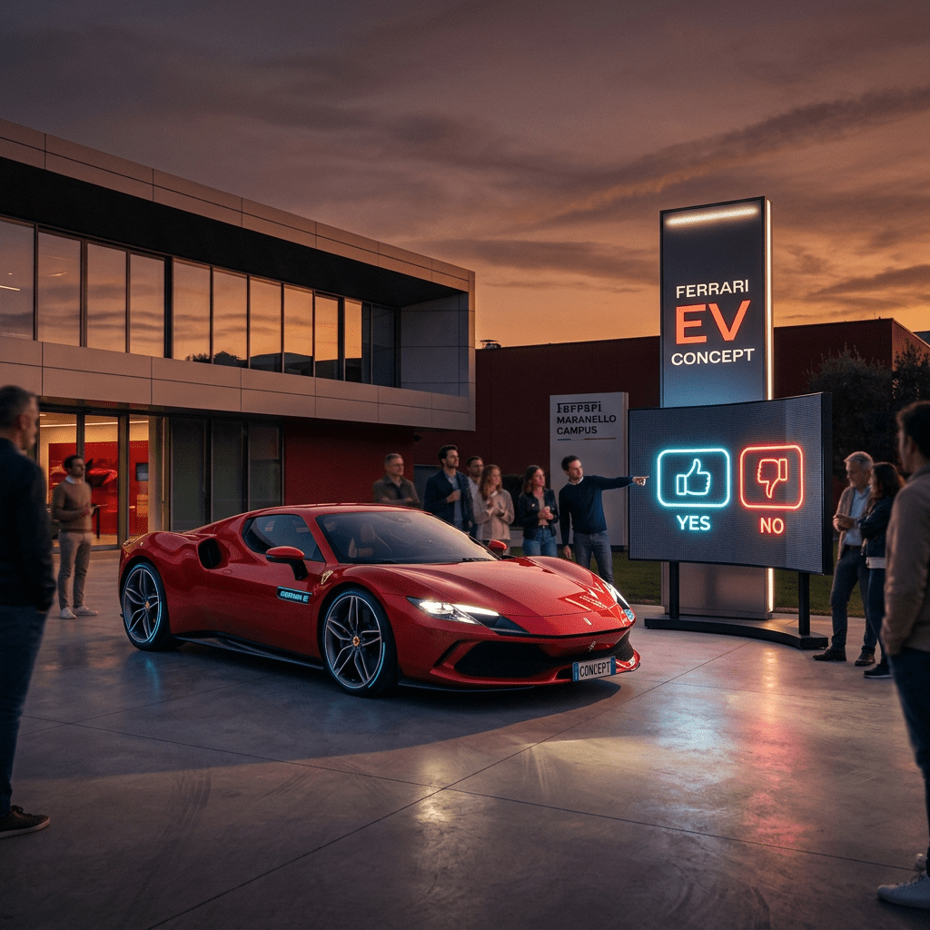 Electric Ferrari Panic