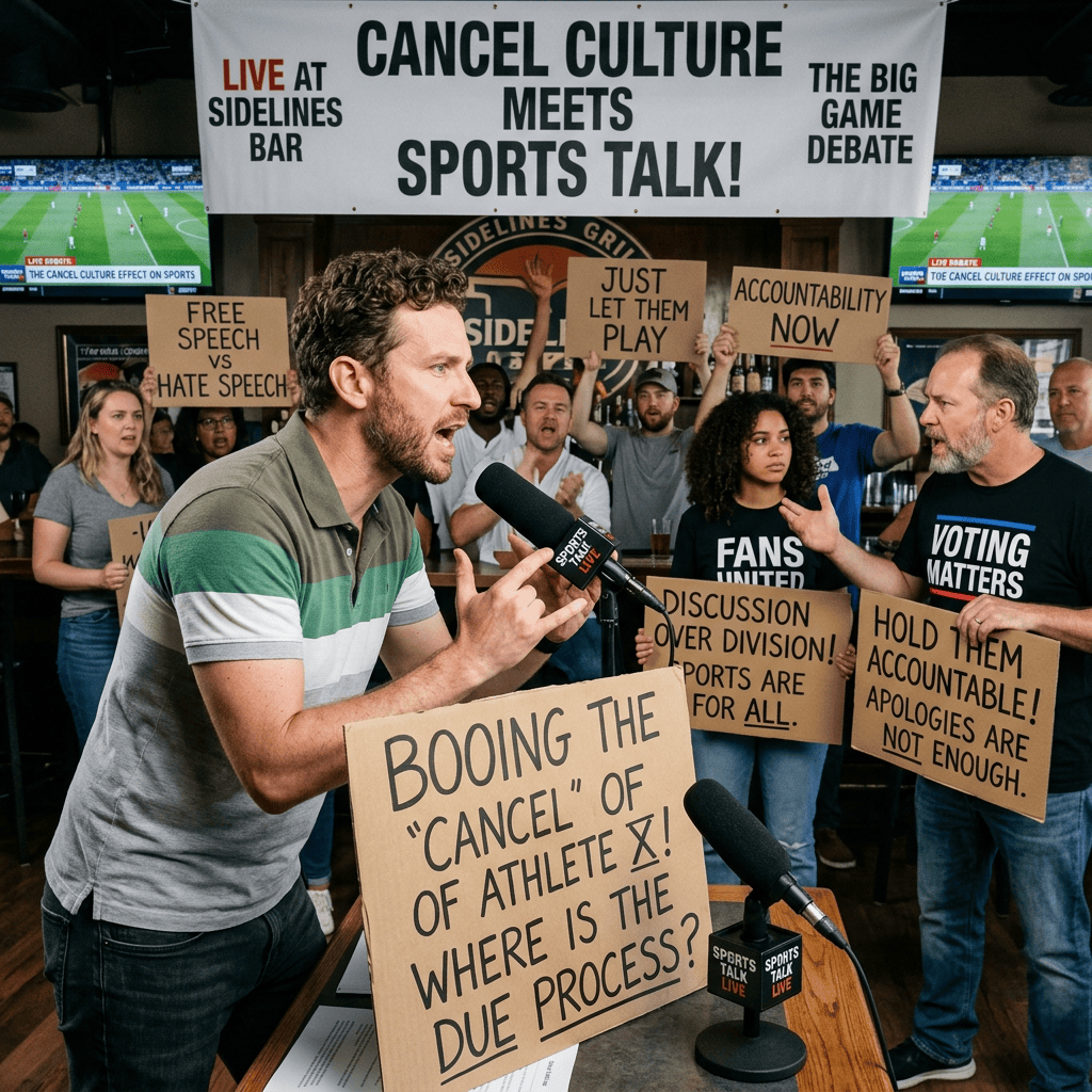Cancel Culture Meets Sports Talk!